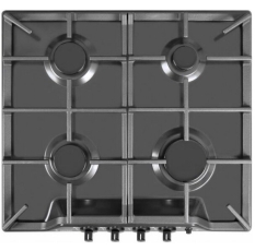Газовая варочная панель Gefest ПВГ 1212 К2 59 см, 4 конфорки электроподжиг газконтроль, черный в ДНР