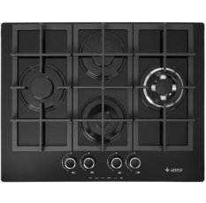 Газовая варочная панель Gefest ПВГ 2231-01 Р3 67 см, 4 конфорки электроподжиг газконтроль, черный в ДНР