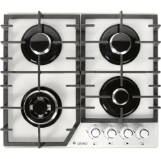 Газовая варочная панель GEFEST ПВГ 2232-01 Р12, 4 конфорки, с газ-контролем, белая в ДНР