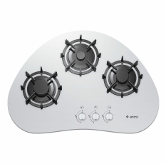Газовая варочная панель Gefest СГ СН 2120 К6 белый (закаленное стекло) в ДНР