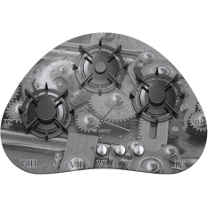 Газовая варочная панель GEFEST СН 2120 К1 серый (стеклянная поверхность, электророзжиг, система 