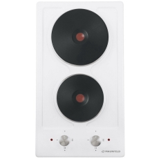 Электрическая варочная панель Maunfeld EEHE.32.4W 29 см, 2 конфорки эмаль, белый в ДНР