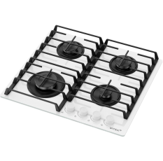 Газовая варочная поверхность Vitek VGH 6420 WG стекло белое в ДНР