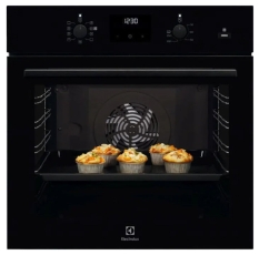 Встраиваемый духовой шкаф Electrolux EOD3C70TK, 72 л, черный в ДНР