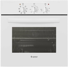 Электрический духовой шкаф GEFEST ЭДВ ДА 602-01, с грилем, с конвекцией, объем 55 л, белый в ДНР
