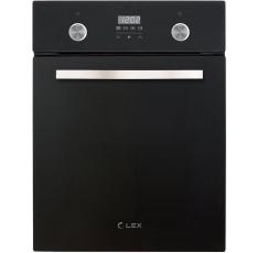 Электрический духовой шкаф LEX EDP 4590 BL Matt Edition 45 см, 55 л, гриль и конвекция, матовый черный в ДНР