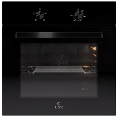 Электрический духовой шкаф LEX EDM 040 BBL 59 см, 62 л, черный в ДНР