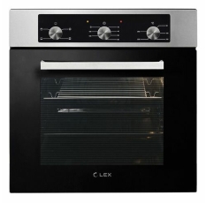 Духовой шкаф LEX EDM 042 IX, нержавеющая сталь/черный в ДНР