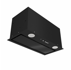 Кухонная вытяжка Elikor: Cube 60П-1000, черный/стекло черное в ДНР
