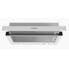 Вытяжка телескопическая Kuppersberg SLIMDUAL 60 W, 650 куб. м/час, ширина 59.5 см, белый, Китай в ДНР