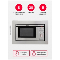 Встраиваемая микроволновая печь СВЧ Hansa AMM 20 BEIH в ДНР