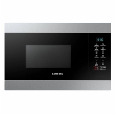 Микроволновая печь Samsung MG22M8074AT/BW встраиваемая, 22 л, с грилем и автопрограммами, сенсорное управление, нержавеющая сталь в ДНР