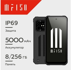 Смартфон IIIF150 Air1 Ultra X Carbon Black 8/256 в ДНР