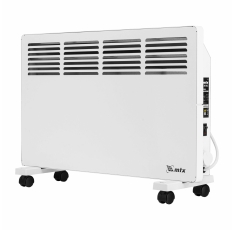 Конвектор электрический КМ-1500.2, 230 В, 1500 Вт, X-образный нагреватель, колеса, термостат MATRIX 98125 в ДНР