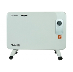 Конвекторный обогреватель, 2 реж, пульт ДУ, дисплей, термостат, напольн/настен, Sturm, арт. CH1000D в ДНР