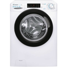 Узкая стиральная машина Candy SMART PRO CSO34106TB1/2-07, загрузка 6 кг 17 программ, 1000 оборотов в минуту, функция пара, автоопределение загрузки, быстрая стирка, отложенный старт в ДНР