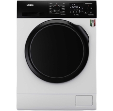 Стиральная машина Korting KWM 59ID14107, 10 кг, белый/черный в ДНР