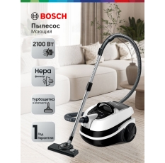 Моющие пылесосы Bosch Пылесос моющий Bosch BWD421PRO Чёрно-белый в ДНР