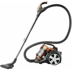 CENTEK Пылесос бытовой напольный CT-2543, 2400 Вт, черный/коричневый в ДНР