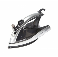 Паровой утюг Panasonic NI-W950, 2400 Вт, подошва Alumite, черный/металик в ДНР