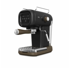 Кофеварка рожковая эспрессо BQ CM2005, 1100 Вт, 20 бар, резервуара для воды 0.6 л, черный в ДНР