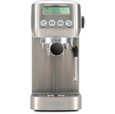 Кофеварка рожковая Hyundai HEM-9990 серебристый в ДНР