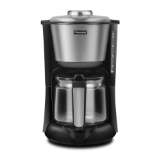 Кофеварка Rondell 1100-RE-01, 1000 Вт, капельная, серебристый/черный в ДНР