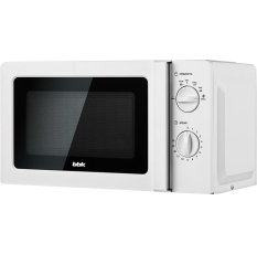 Микроволновая печь BBK 20MWS-777M/W, объем 20 л, мощность 700 Вт, белый в ДНР