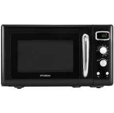 Микроволновая печь Hyundai HYM-D3040 23 л, мощность микроволн 800 Вт, черный в ДНР