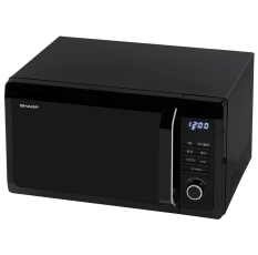 Микроволновая печь - СВЧ Sharp R2852RK, черная в ДНР