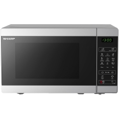 Микроволновая печь Sharp R-6800RSL, 20 л, 800 Вт, серебристый/черный в ДНР