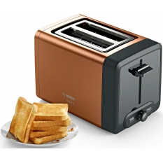 Тостер Bosch TAT4P429, 2 отделения, медный, экстра-подъём, размораживание, 970 Вт в ДНР