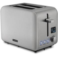 Тостер Rondell RDE-1203, 950 Вт, 2 отделения, 9 режимов, стальной в ДНР