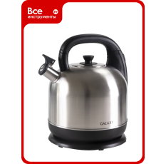 Электрический чайник Galaxy LINE GL 0322, серый, металл, 2200 Вт, 4,2 л, 7010103220 в ДНР