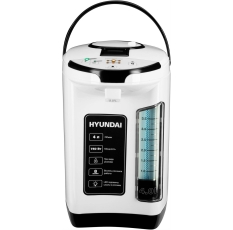 Термопот HYUNDAI HYTP-4840 объем 4.00 л, мощность 750 Вт, с подсветкой, черный, белый в ДНР