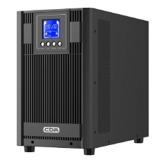 ИБП CBR [ESN-3KT-4F-LCHERSC] Online 3000VA/3000W Tower 4 x Schuko + 1 TB, LCD, HID-USB, RS232, EPO, SNMP slot в ДНР