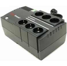 ИБП CyberPower BS850E, 480Вт, 4 выходных разъема, защита от перегрузок в ДНР