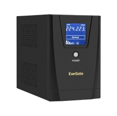ИБП ExeGate SpecialPro Smart LLB-1500. LCD. AVR.8C13. USB <1500VA/950W, LCD, AVR, 8*C13, USB, металлический корпус, Black> EP285500RUS в ДНР