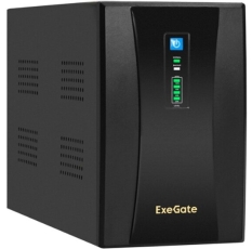 Блок бесперебойного питания ExeGate SpecialPro UNB-2200. LED. AVR.4C13. RJ. USB EX292612RUS black в ДНР
