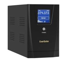 EXEGATE ИБП EX292630RUS ИБП SpecialPro Smart LLB-2000. LCD. AVR.1SH.2C13. RJ. USB <2000VA 1200W, LCD, AVR, 1 Schuko+2 C13, RJ45 11, USB, металлический в ДНР