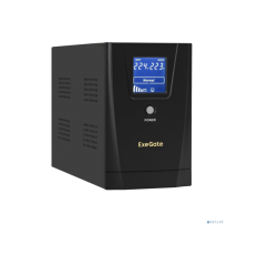 Exegate EX292635RUS ибп ExeGate SpecialPro Smart LLB-2200. LCD. AVR.2SH. RJ. USB <2200VA/1300W, LCD, AVR,2*Schuko, RJ45/11, USB, металлический корпус, Black> в ДНР