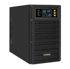 Exegate EX296950RUS ИБП On-line ExeGate PowerExpert TL-3000.96V. LCD. AVR.3SH. USB. RS232. SNMP <3000VA/3000W, On-Line, PF=1, LCD, 3*Schuko, RS232, USB, SNMP-slot, встроенные батареи 12V 7.2Ah - 8шт, возмо в ДНР