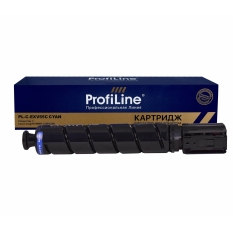 Картридж ProfiLine C-EXV55C для принтеров Canon imageRUNNER C256 18000 копий лазерный, совместимый, цвет голубой в ДНР