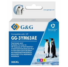 Картридж струйный G&G GG-3YM63AE 305XL, совместимый в ДНР