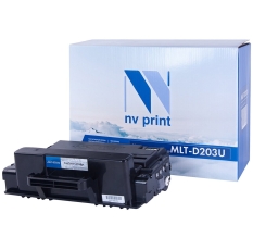 Лазерный картридж NV Print NV-MLTD203U для Samsung ProXpress M4020ND, M4070FR (совместимый, чёрный, 15000 стр.) в ДНР