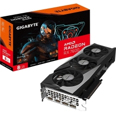 Видеокарта Gigabyte PCI-E 4.0 GV-R76GAMING OC-8GD AMD Radeon RX 7600 8Gb в ДНР