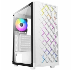 Компьютерный корпус AZZA Spectra (CSAZ-280W SPECTRA) белый - Midi Tower, ATX, micro-ATX, mini-ITX, USB 2.0 TypeA в ДНР