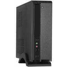 Корпус Desktop ExeGate MI-207-M450 (mini-ITX/mATX, БП M450 с вент. 8см, 2*USB, аудио, черный) EX268691RUS в ДНР