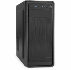 EXEGATE Корпуса EX287372RUS Корпус Miditower XP - 332UC - XP350 ATX, XP350 с вент. 12см, 2 USB3.0+1 TypeC, аудио, черный в ДНР