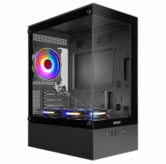 Ginzzu корпус CL475 mATX FAN 3 12LC4 передняя панель Стекло в ДНР